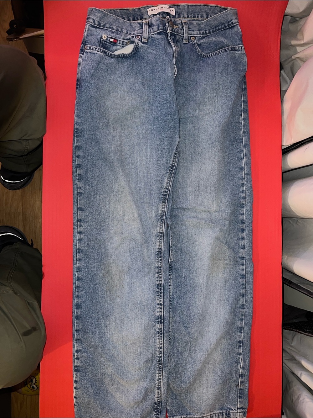 Tommy Hilfiger Y2K Women's Light Wash Straight-Leg Jeans